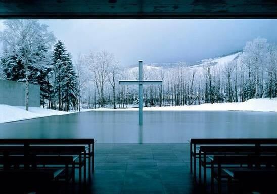 水之教堂,建筑 水之教堂,建筑