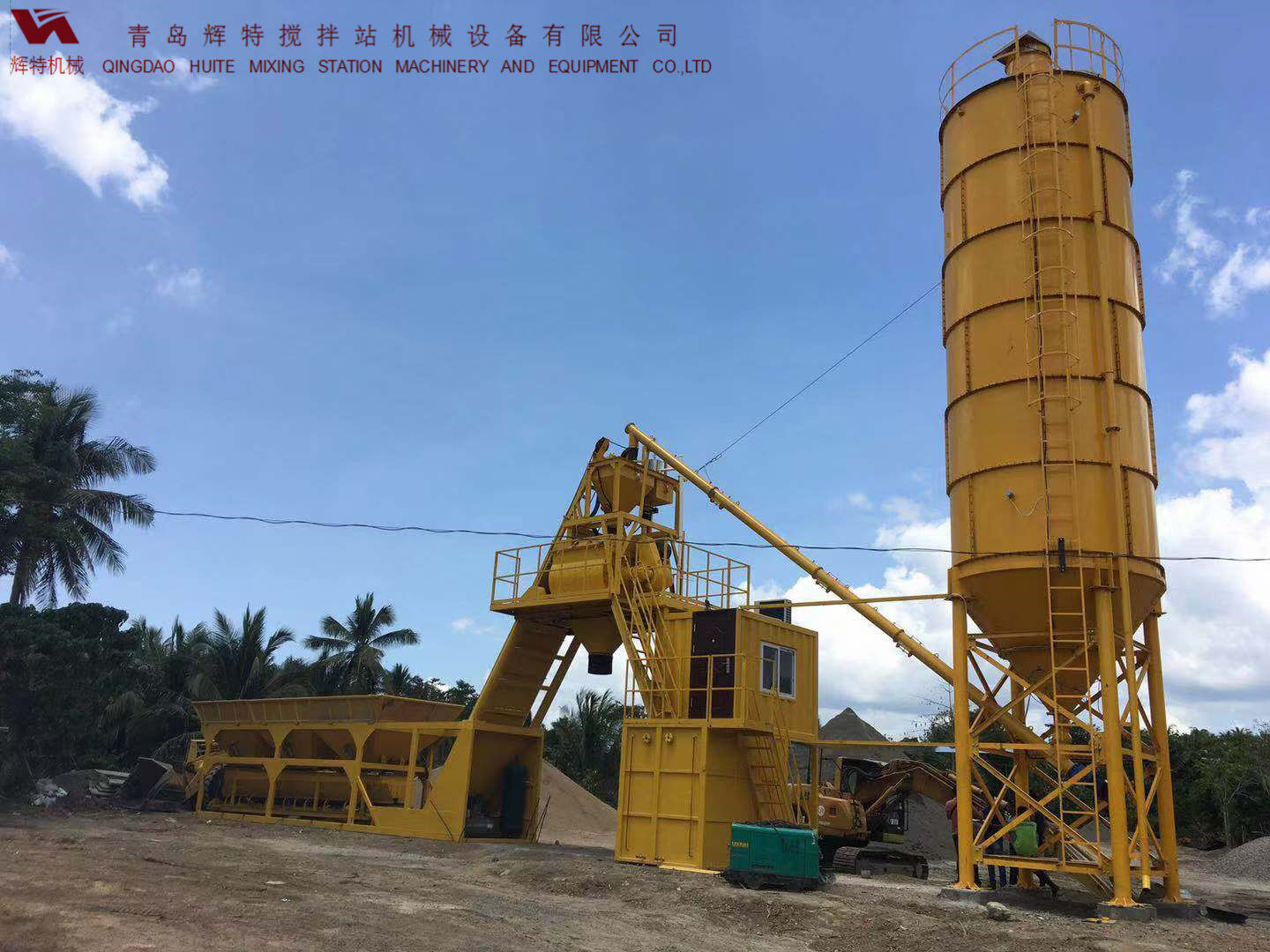 HZM50ued网站搅拌站 辉特机械 模块化设计易安装 HZM50ued网站搅拌站 辉特机械 模块化设计易安装