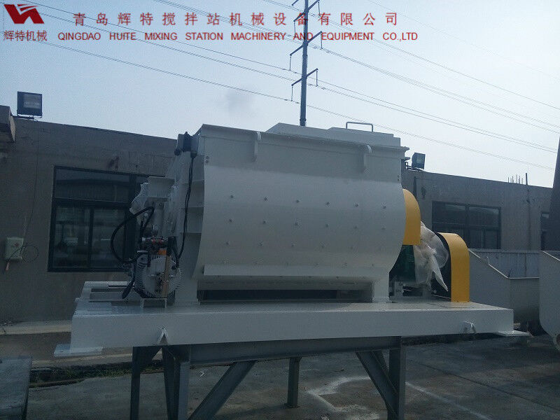 JS750搅拌臂采用偏心式设计,延长使用寿命,青岛辉特机械 JS750搅拌臂采用偏心式设计,延长使用寿命,青岛辉特机械