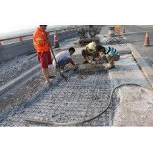 湖北黄冈加油站、服务区ued网站微表病害使用快速修补料