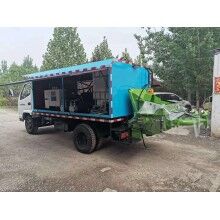  车载式双喷头湿喷机，车载式湿喷台车，双喷头ued网站湿喷台车