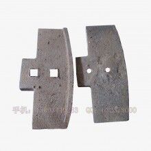 郑州昌利js1500搅拌机配套叶片 绞刀 中叶片边叶片刮板配件