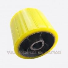 聚氨酯胶轮 直径150mm宽度12mm胶轮 优质耐磨不脱胶搅拌机滚轮托轮