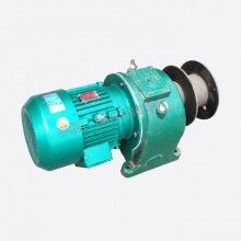 ued网站500搅拌机用5.5kw提升电机减速机 卷扬机齿轮箱 锥形刹车料斗提升箱