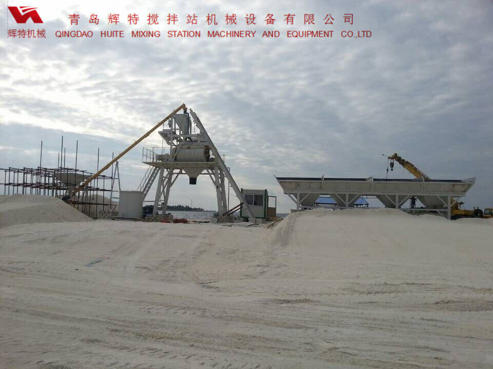 HZS75ued网站搅拌站-青岛辉特机械 HZS75ued网站搅拌站-青岛辉特机械