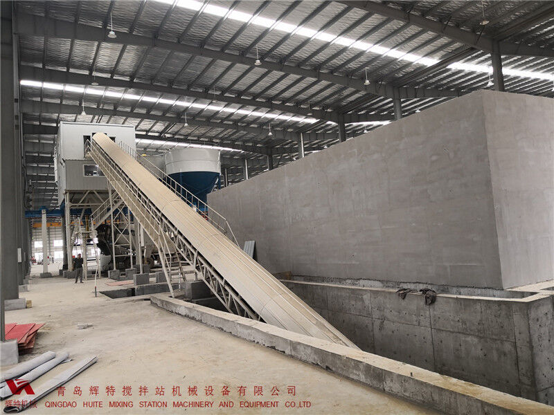 辉特搅拌站HZN120PC搅拌臂采用流线型设计减小阻力提高搅拌率延长寿命 辉特搅拌站HZN120PC搅拌臂采用流线型设计减小阻力提高搅拌率延长寿命