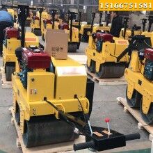 一心做好！手扶双钢轮压路机 柴油双钢轮压实机 振动碾 压道机