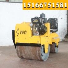 经典造型！850座驾式压路机 双钢轮座驾式压路机 沟槽压实机