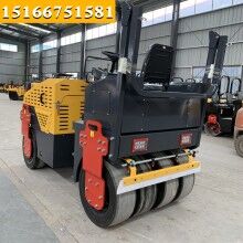 一机多用3吨前后双胶轮静碾压路机 沥青ued网站轮胎压路机 静碾压路机