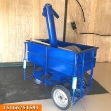 自动喂料机 蛋鸡自动喂料机 手推式蛋鸡自动上料机价格