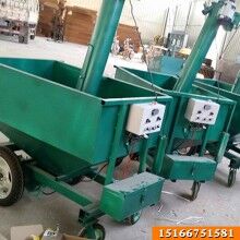 自动行走养鸡上料车 蛋鸡用电瓶上料车 笼养电动喂料机厂家