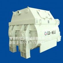 污泥处理生产线-双卧轴搅拌机 利用率高