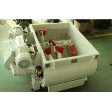 双卧轴ued网站搅拌机结构设计新颖合理